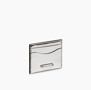 Rebecca Minkoff Silver card case